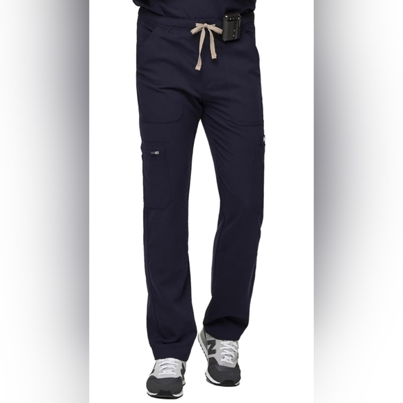 FIGS Cairo Cargo Scrub Pants for Men - Navy Blue, Short 2XL - Picture 10 of 12